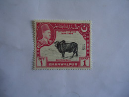 BAHAWALPUR  MNH STAMPS  1949 ANIMALS BULL - Bahawalpur