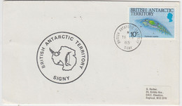 British Antarctic Territory (BAT) Cover  Ca BAT Signy 11 DE 1985 (TB196A) - Covers & Documents