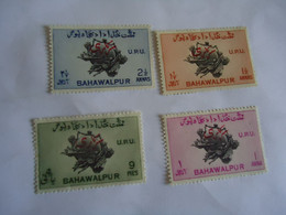 BAHAWALPUR MNH STAMPS UPU POSTAL UNION  1949 OVERPRINT - Bahawalpur