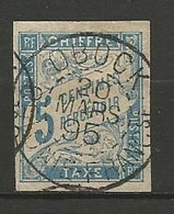 COLONIES TAXE N° 18 CACHET OBOCK - Used Stamps