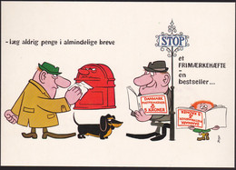 Denemarken 1974, Card Stamped With Train Motif - Storia Postale