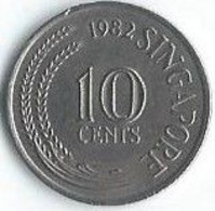 MM081 - SINGAPORE - 10 CENTS 1982 - Singapour