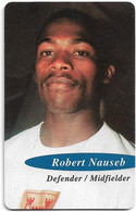 Namibia - Telecom Namibia - Football Players, Robert Nauseb, 10$, Used - Namibië