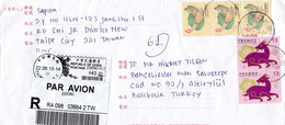 Taiwan - Storia Postale - Viaggiata Nel 2015 - Lettres & Documents