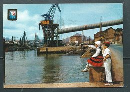 CPSM GF -  ESPAÑA ESPANA - POSTCARD 1960years SPAIN ESPAÑA BILBAO AXPE GUINDASTE CRANE  - Maca 3715 - Vizcaya (Bilbao)