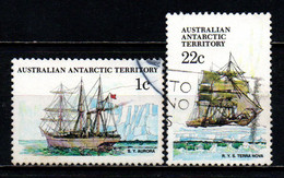 TERRITORI DELL'ANTARTICO - 1974 - S.Y. Aurora, R.Y.S. Terra Nova - USATI - Oblitérés