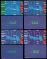 KIRIBATI 1993 Maps Flags StampCards:4 SPECIMEN - Eilanden