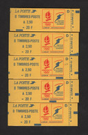 Carnet 2715-c1 - Marianne De Briat - Lot De 5 Carnets Non Ouverts - Modernes : 1959-...
