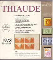 Catalogue Thiaude 1978 Timbres De France - France