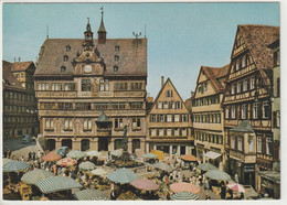 Tübingen, Marktplatz Mit Rathaus, Baden-Württemberg - Tübingen