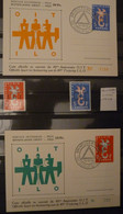 Belgium POSTE PRIVéE 1959   : PR  133 /134   **   CAT.: 22,00€  Avec Carte Souvenir - Privat- Und Lokalpost [PR & LO]