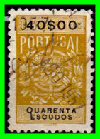 PORTUGAL  … ( EUROPA ) SELLO FISCAL 1940 - 40 ESCUDOS - Used Stamps