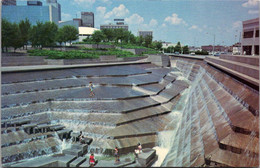 Texas Fort Worth Water Garden Near Convention Center 1980 - Fort Worth