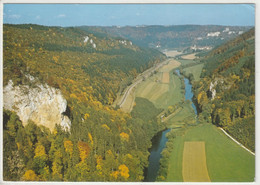 Donautal, Blick Vom Knopfmacherfelsen Auf Kloster Beuron, Sigmaringen, Baden-Württemberg - Sigmaringen