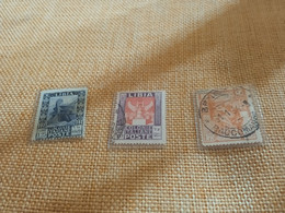 Francobolli LIBIA VALORI LIRE 1,75,1,25,75 CENTESIMI- ANNULLATI - Libië