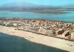 15021 CANET SAINT NAZAIRE EN ROUSSILLON Vue Aérienne Canet Sud Au Loin Le Massif Du Canigou    (Recto-verso) 66 - Canet En Roussillon