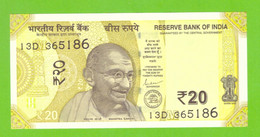 INDIA  20 RUPEES 2021 M P-110 UNC - Inde