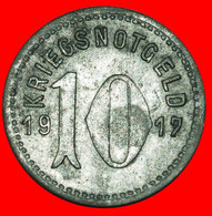 * STARS FRANKFURT: GERMANY SPEYER ★ 10 PFENNIGS 1917 UNCOMMON! TO BE PUBLISHED!!★LOW START ★ NO RESERVE! - Monetari/ Di Necessità