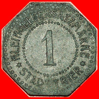 * STARS NUREMBERG: GERMANY TRIER ★ 1 PFENNIG (1917) UNCOMMON!★LOW START ★ NO RESERVE! - Monedas/ De Necesidad