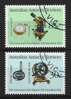 AUSTRALIAN ANTARCTIC TERRITORY...QUEEN ELIZABETH.II..(1952-22.)..." 1984.".75thANNIVERSARY SOUTH MAGNETIC POLE EXP..VFU. - Gebraucht