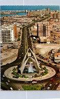 (2 M 33) United Arab Emirates (posted) Dubai Clock Tower - United Arab Emirates