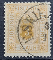 ICELAND 1876-95 - Canceled - Sc# O4 - Official Stamp 3a - Unused Stamps