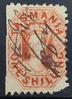 TASMANIA 1864 - Canceled - Sc# 28 - Used Stamps