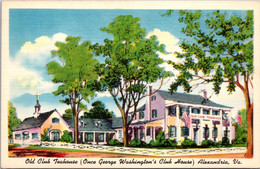 Virginia Alexandria Old Club Teahouse Once George Washington's Club House - Alexandria