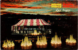 Nevada Las Vegas Circus Circus At Night - Las Vegas