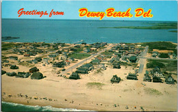 Delaware Dewey Beach Greetings Showing Ocean And Bay - Otros & Sin Clasificación