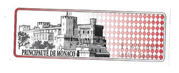 MONACO  VIGNETTE PALAIS, VIGNETTE LETTRE SUIVIE 2021, VOIR LES SCANNERS - Brieven En Documenten