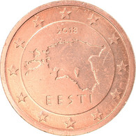 Estonia, 2 Euro Cent, 2018, SPL, Copper Plated Steel, KM:New - Estland