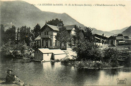 La Léchère Les Bains * Notre Dame De Briançon * L'hôtel Restaurant Et Le Village * Lavoir - Autres & Non Classés