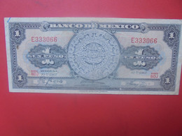 MEXICO 1 PESO 1967 Circuler (L.14) - Mexico