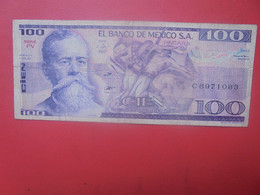 MEXICO 100 PESOS 1981 Circuler (L.14) - Mexico