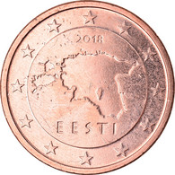 Estonia, 5 Euro Cent, 2018, SPL, Copper Plated Steel, KM:New - Estland