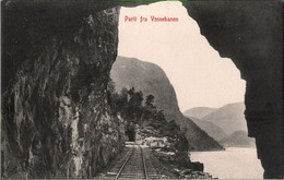 ! Alte Ansichtskarte Vossebanen, Eisenbahn, Norwegen, Norway, Norvege, Norge - Norway