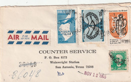 Brazil 1965 Air Mail Cover Mailed Registered - Briefe U. Dokumente