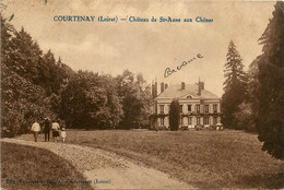 Courtenay * Le Château De Ste Anne Aux Chênes - Courtenay