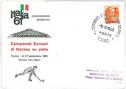 10828 - ITALY - POSTAL HISTORY 1951 - SPORT - HOCKEY - Hockey (sur Gazon)