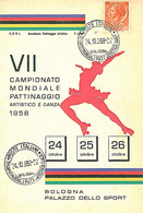 10830  - ITALY - POSTAL HISTORY: BOLOGNA 1958- SPORT - HOCKEY - Hockey (Veld)