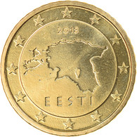 Estonia, 50 Euro Cent, 2018, SPL, Laiton, KM:New - Estonie