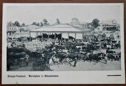 CPA Pionnière, Afrique Du Sud - Oranje-Freistaat. Marktplein In Bloemfontein - Afrique Du Sud