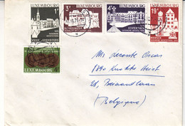 Luxembourg - Lettre De 1975 - Oblit Luxembourg  - Patrimoine Architectural - - Lettres & Documents