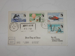 BAT ANTARCTIC COVER 1969 - Other & Unclassified