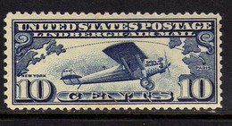 Etats-Unis - (1927)   -  Poste Aerienne   Traversee De L'Atlantique Par Lindbergh - Neufs* - MLH - 1b. 1918-1940 Ongebruikt
