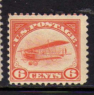 Etats-Unis - (1918)   -  Poste Aerienne   6 C, Avion En Vol  Neufs* - MH - 1b. 1918-1940 Unused