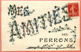 Les Perrons , Charenton Du Cher * Souvenir Du Village, Amitiés ! * Paillettes - Other & Unclassified