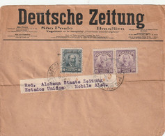 Deutsche Zeitung Brazil Old Cover Mailed - Brieven En Documenten