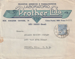 Brazil Old Cover Mailed - Brieven En Documenten